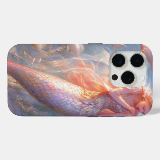 Zeemeermin van het zee Case-Mate iPhone case (Achterkant (horizontaal))