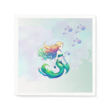 Zeemeermin Verjaardag onder het Zee