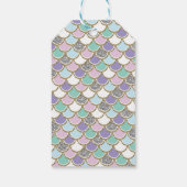 Zeemeermin Verjaardag Onder het Zee Strand Ocean F Cadeaulabel (Achterkant)