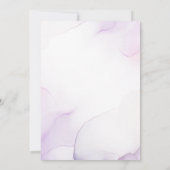 Zeemeermin Verjaardagsfeest Parel Eerste Verjaarda Kaart (Achterkant)