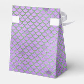 Zeemeermin verjaardagsfeestje gepersonaliseerd Paa Bedankdoosjes (Achterkant)