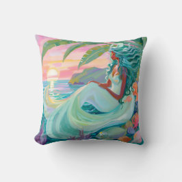 Zeemeermin vierkant kussen