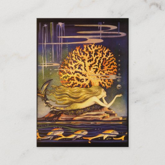  zeemeermin visitekaartje (Voorkant)