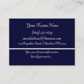 Zeemeermin Visitekaartje: Prachtig geblonde Label  (Achterkant)