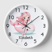 Zeemeermin walvis roze meisje naam (Voorkant)