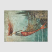 ZEEMEERMIN ZEE GODIN DECOUPAGE TISSUEPAPIER (Voorkant)