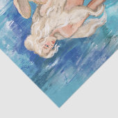 Zeemeermin/Zeemeermin Antiek ontkoppeling Tissuepapier (Detail)