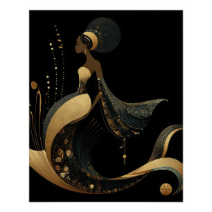 ZEEMEERMIN ZWART' #4 PERFECT POSTER