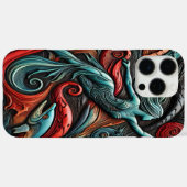 Zeemeermin zwemmen sierlijk tussen levendige Zee l Case-Mate iPhone Case (Achterkant (horizontaal))