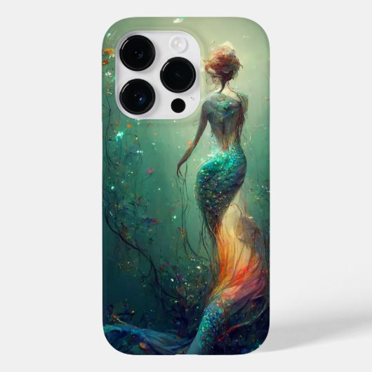 Zeemeermin zwemt weg Case-Mate iPhone case (Achterkant)