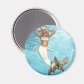  zeemeerminmagneet magneet (Voorkant / Achterkant)