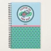 Zeemeerminnelijke vangst van de dag planner (Voorkant)