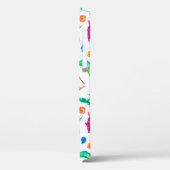 Zeemeerminnen Waterverf: Naadloos Oceanisch Patroo Case-Mate iPhone Case (Achterkant / Links)