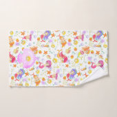 Zeemeerminnen Wit Bad Handdoek (Handdoek)