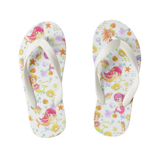 Zeemeerminnen Wit Kinder Teenslippers