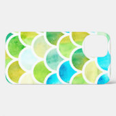 Zeemeerminnende schalen. Waterverf visschalen. Hel Case-Mate iPhone Case (Achterkant (horizontaal))