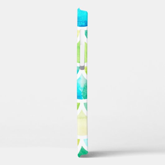 Zeemeerminnende schalen. Waterverf visschalen. Hel Case-Mate iPhone Case (Achterkant / Links)