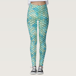 Zeemeerminnende staarten leggings
