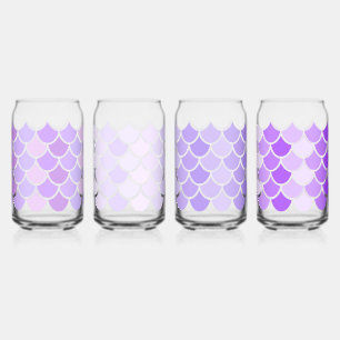 Zeemeerminnenset 2 blikvorm glas