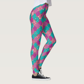 Zeemeerminnschaal Leggings | Yoga & Boating Broek