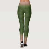 Zeemeerminschaal gemengde taille Leggings Kelp for (Achterkant)