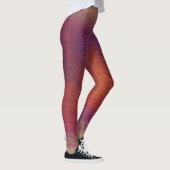 Zeemeerminschaal gemengde taille Leggings Violet D (Rechts)