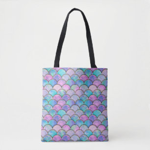 Zeemeerminschaal Japans Waterverf Pattern Draagtas