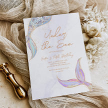 Zeemeerminstaart Onder de Zee