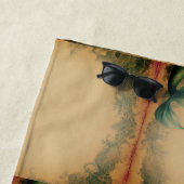  zeemeerminstaart strandlaken (In situ)