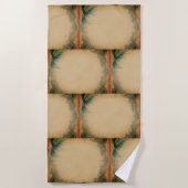  zeemeerminstaart strandlaken (Voorkant)