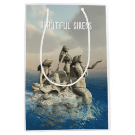 Zeemeerminstandbeeld. gepersonaliseerd medium cadeauzakje