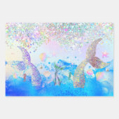 Zeemeerminstijl Inpakpapier Vel (Voorkant)