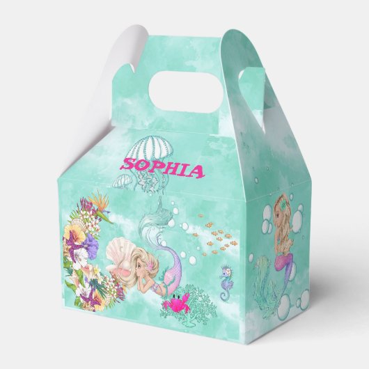 Zeemeerstervis Cute Personal Favor Box Bedankdoosjes (Voorkant Zijde)