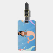 zeemeervis bagagelabel (Voorkant verticaal)