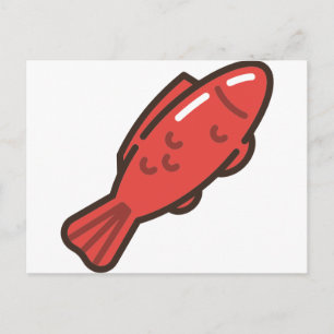 zeemeervis briefkaart