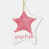 zeemeervis keramisch ornament (Links)