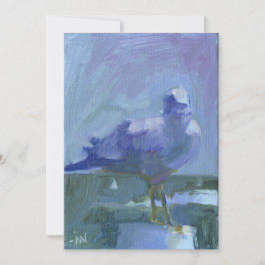 Zeemeeuw 4 kaart (Voorkant)