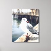 zeemeeuw canvas afdruk (Voorkant)