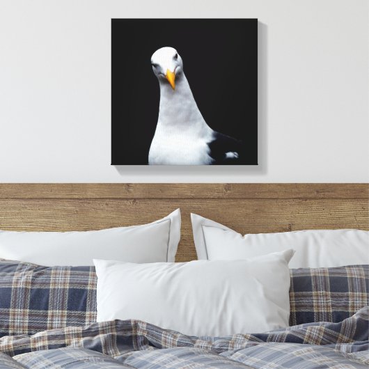 zeemeeuw canvas afdruk (Insitu (Slaapkamer))