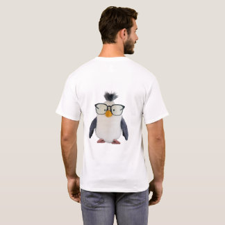 Zeemeeuw draagt bril t-shirt
