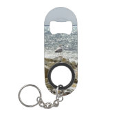 Zeemeeuw en zee mini flessenopener (Voorkant)