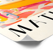 Zeemeeuw in bad, grappige badkamer muurkunst, voge poster (Hoek)