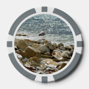 zeemeeuw poker chips