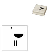 zeemeeuw 	rubberstempel (Gestempeld)