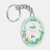 Zeemijl Sleutelhanger (Voorkant Links)