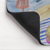 Zeemijlen op het strand muismat (Hoek)