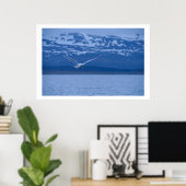 zeemleder de Noorse vlucht naar het Poster van de (Thuiskantoor)