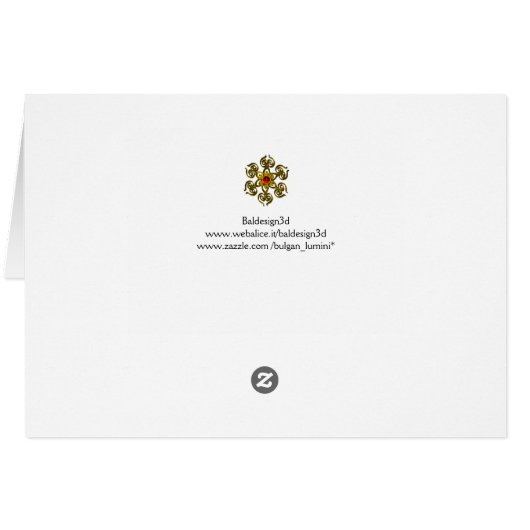 ZEEMONOGRAM VOOR BROEIWAX, PARCHMENT (Achterkant Horizontaal)