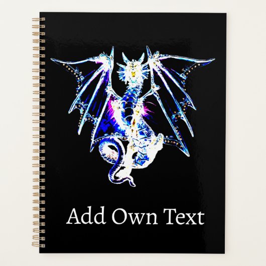 Zeemonster Mythische Kunst Oceaan Monster Leviatha Planner (Voorkant)