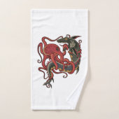 zeemonsters bad handdoek (Handdoek)